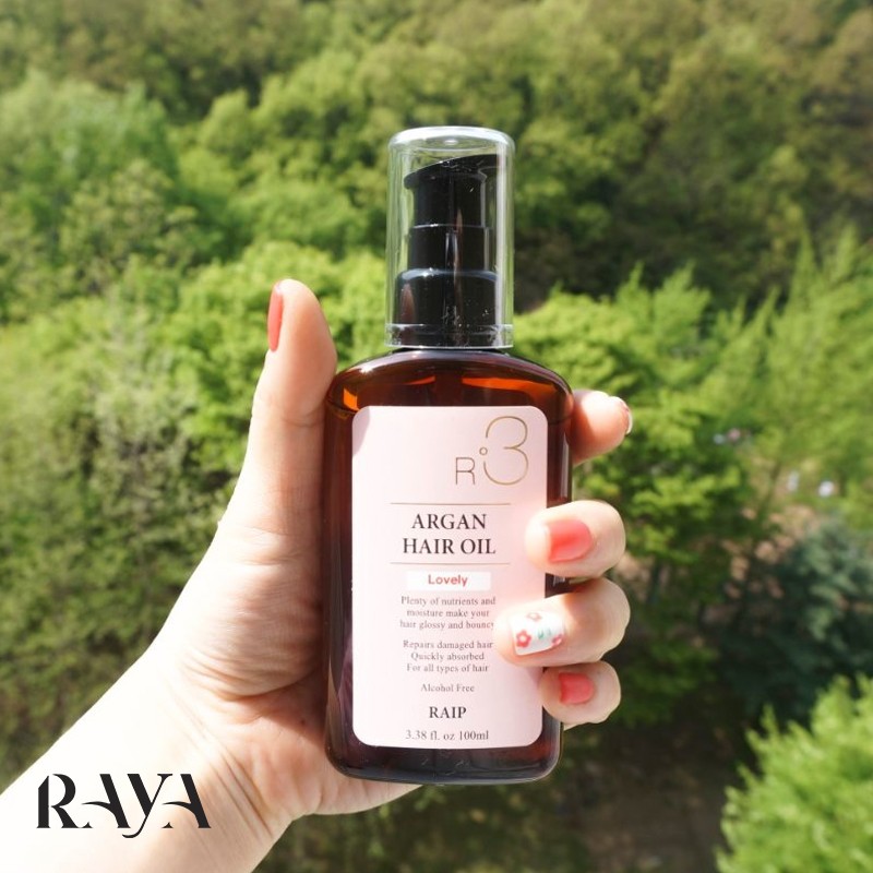 روغن مو نرم و مرطوب کننده R3 آرگان ریپ با رایحه لاولی RAIP R3 Argan Hair Oil
